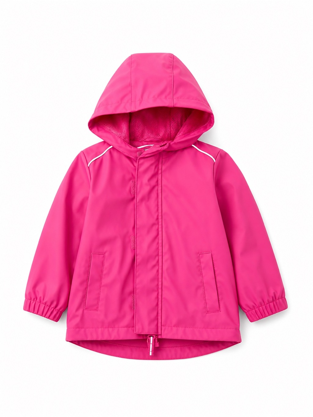 Cat & Jack Pink Rain Jacket 12M Toddler Hooded Lightweight NWOT
